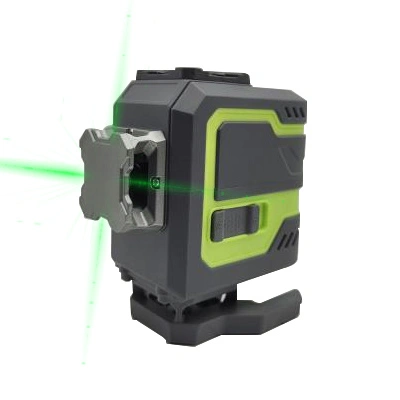 4D inbyggt litiumbatterigrön lasernivå