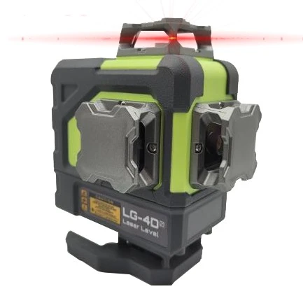 4D inbyggt litiumbatteribatteri med röda lasernivå
